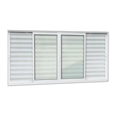 Imagem de Veneziana Elite 6 Folhas Moveis 120 X 240 Vidro Liso - Brimak