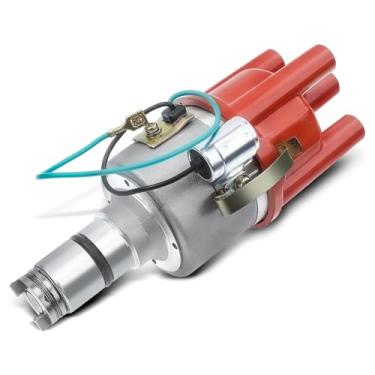 Imagem de A-Premium Distribuidor de ignição com tampa e rotor compatível com Volkswagen Beetle 1950-1979 0231178009