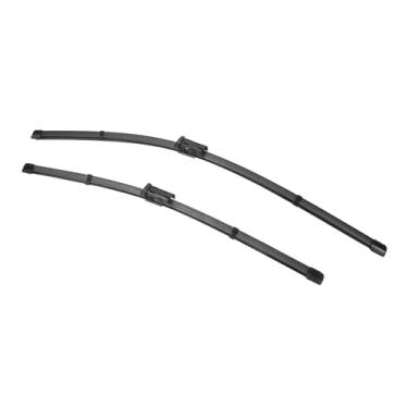 Imagem de X AUTOHAUX 1 par de limpador de para-brisa dianteiro de 63,5 cm + 50,8 cm para Volvo S90 2017-2024 limpador de para-brisas OE conjunto de substituição All-Seasons Top-Lock, não gancho J/U