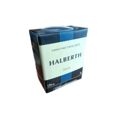 Imagem de Vinho Tinto Seco Halberth Merlot Bag 3l