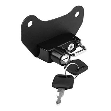 Imagem de Trava de Capacete Trava de Capacete de Motocicleta Com 2 Chaves Liga de Alumínio Anti-roubo 11 X 5,3 X 4,3 Cm Fácil de Transportar Fácil de Instalar para Indian 2015-2018/Indian