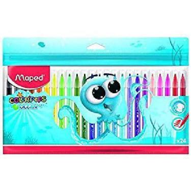 Imagem de Caneta Hidrocor Color'Peps Ocean 24 Cores Maped