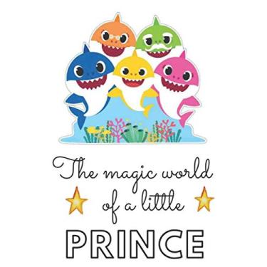 Imagem de The magic world of a little Prince: Cute Notebook and Journal for Babys, Kids ... Composition Size (6"x9") With ... Doodling, Sketching and Notes, 110 pages