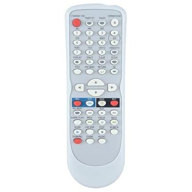 Imagem de Novo controle remoto NB654 NB654UD de substituição adequado para FUNAI DVD VCR Combo WV20V6 PY90VG SV2000, também funciona para gravador de DVD Pye Video PY90VG com gravador de cassete de vídeo