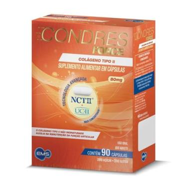 Imagem de SUPLEMENTO ALIMENTAR COLAGENO CONDRES FORCE 90CPS
