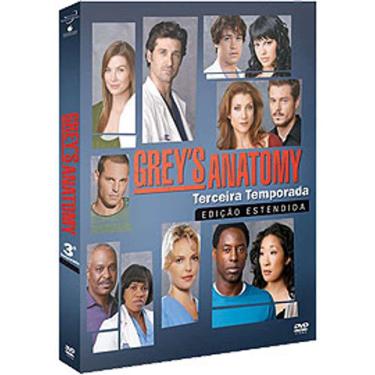 Imagem de DVD Grey'S Anatomy - Terceira Temporada (7 DVDs)