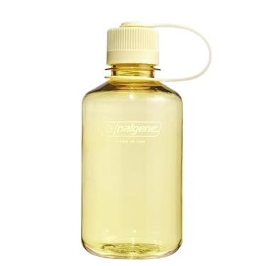 Imagem de Nalgene Garrafa de água Sustain Tritan livre de BPA feita com material derivado de 50% de resíduos de plástico (usando equilíbrio de massa certificado ISCC), 473 ml, boca estreita, manteiga