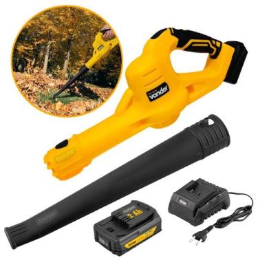 Imagem de Soprador de Folhas Vonder 15000 rpm ISV 1834Com 1 Bateria 2Ah e Carreg