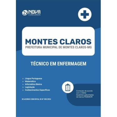 Imagem de Apostila Prefeitura de Montes Claros - MG 2024 - Técnico em Enfermagem