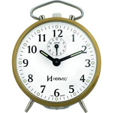 Imagem de Relógio Despertador A Cordas Herweg 2210