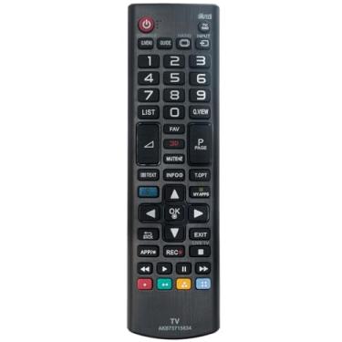 Imagem de Beyution AKB73715634 Controle remoto de substituição compatível com LG TV 39LN5707-ZA 39LN5708-ZA 32LN5778-ZK 32LN5788-ZE 32LN5757-ZE 55LN5758-ZE 55LN5757-ZE 55LN5757-ZE E 47LA6 918-ZA 47LA6928-ZC