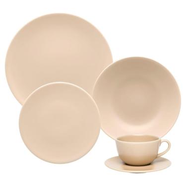 Imagem de Aparelho De Jantar/chá Oxford 30 Peças Merengue Ay30-5507