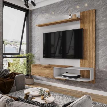 Imagem de Painel Tv 50 Polegadas Conrado Cinamomo Off-white
