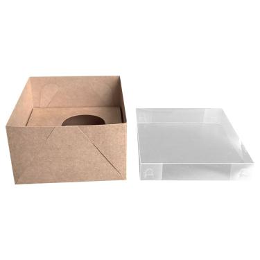 Imagem de Embalagem Para Ovo De Colher Kraft Ajustável 150g 250g 10 Un