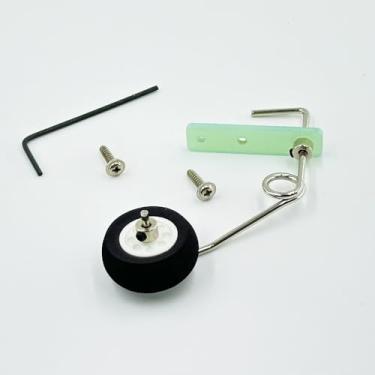 Imagem de RC Airplane Tail Wheel Bracket Assembly for RC Plane Helicopter DIY Model Aircraft Landing Gear Replacement Parts (40-52 Level)