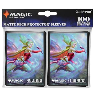 Imagem de Ultra PRO - Final Fantasy x Universes Beyond Terra, Herald of Hope (Commander) 100ct Deck Protector Sleeves for Magic: The Gathering | Trading Card Accessories, Collectible Card Game Gear