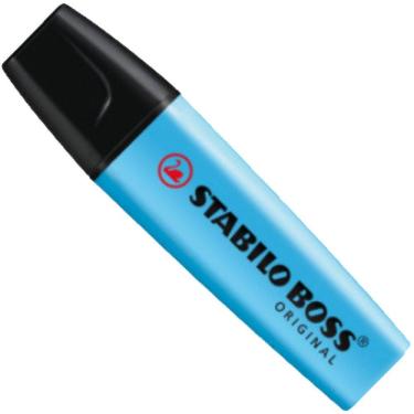 Imagem de Caneta Marcatexto Azul Boss Stabilo