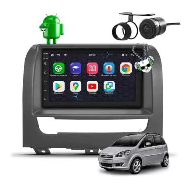 Imagem de Kit Central Multimidia Android Espelha Usb Bt Fiat Idea 2013/..