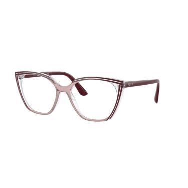 Imagem de Armação para Óculos Vogue Eyewear 0VO5450L 3015 Tam 55 / Rosa/Transparente