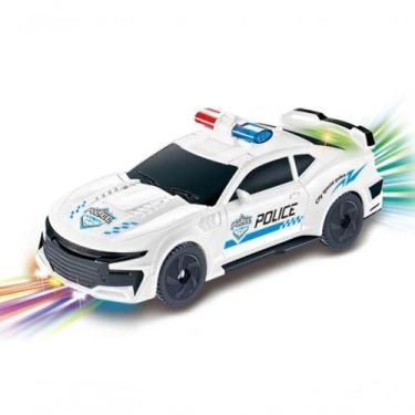 Imagem de Carro Robô Policial Com Movimento Som E Luzes Brinquedo - OUTRAS MARCA