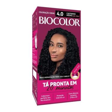 Imagem de Tinta de Cabelo Biocolor Creme Mini Kit 4.0 Castanho Malicia