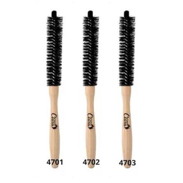 Imagem de Kit 3 Escovas de Cabelo Boby Brushing Pequena Média Grande Profissiona