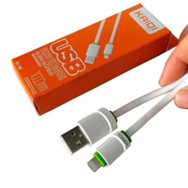 Imagem de Cabo KAIDI produto original entrada IOS e ANDROID