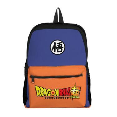 Imagem de Mochila com bolso Escolar Infantil Avulso Menino Dragon Ball - Use Thu