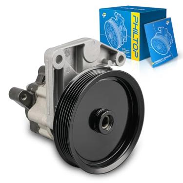 Imagem de PHILTOP Bomba de direção hidráulica 21117 com polia, adequada para E350 2006-2006, substitui OE 33369, LFF1131, 0044663601, LFF1131, 33369, 21117, 0044663601, 0044663601, 0044663601. 1, 004 4663701
