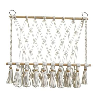 Imagem de Stuffed Animals Hammock Tapestry Boho Macrame Easy to Install Soft Plush Toys Holder Net for Playroom Bedroom, Style A/388(Style B)