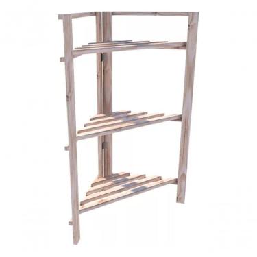 Imagem de Rack Canto Estante Dobravel Painel De Livros Arquivo