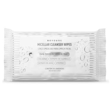 Imagem de Lenço Umedecido Beyoung Micellar Cleanser Wipes para Limpeza Facial 25 Unidades