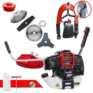 Imagem de Roçadeira Toyama RT43L À Gasolina 43cc 1,7HP 10.000rpm Multifuncional 
