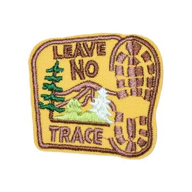 Imagem de Ruoming 1 peça de adesivos modernos bordados com aplique de crachá engraçado com aplique de ferro na costura (5,6 x 5 cm)