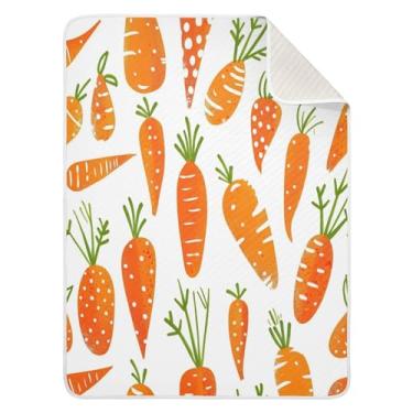 Imagem de Blueangle Lindos cobertores de bebê Corgi de desenho animado para cochilo de carrinho de bebê, 76 x 101 cm, cobertores aconchegantes e macios unissex para meninos, meninas, crianças, bebês (129)