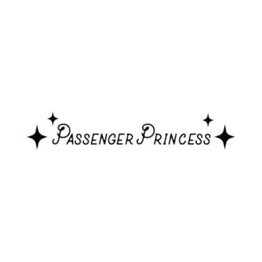 Imagem de Adesivos De Espelho De Carro Princesa Estrela, Decalque De Vinil Para 