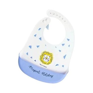 Imagem de Babadores De Silicone Impermeáveis Para Bebês (Meninos E Meninas) Com 