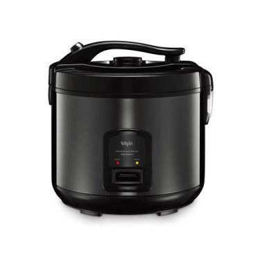 Imagem de Panela de Arroz Elétrica Vision Glass 5 Xícaras 400W Elgin -, 127v