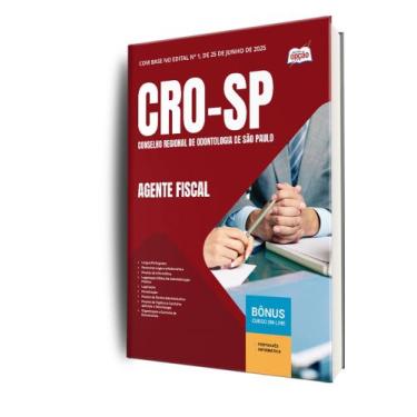 Imagem de Apostila CRO-SP - Agente Fiscal - Apostilas Opção