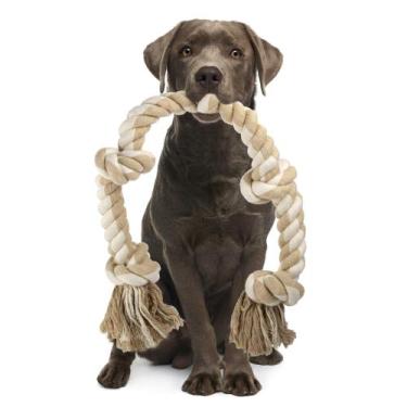 Imagem de Brinquedo de corda para cães PetiFine para cães grandes e mastigadores