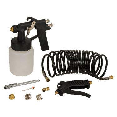 Imagem de Compressor de Ar Jet Master G4 Isento de Óleo Compacto e Leve Cinza Schulz com Kit Acessórios 110V