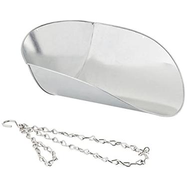 Imagem de Taylor Precision Products Concha/corrente com suporte para pendurar, aço, 9 kg, 43 cm L x 33 cm C x 7,6 cm A