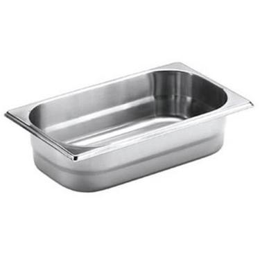 Imagem de Cuba Gastronômica Inox Gn 1/4 26x16x6 Rechaud Buffet Self