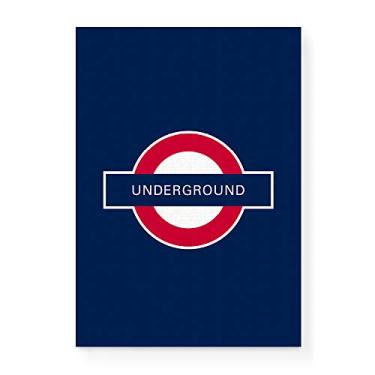 Imagem de Arte Maníacos Quadro Decorativo em Tela Canvas Underground - 23x16,25cm