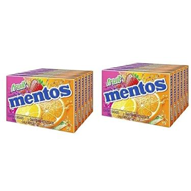 Imagem de Kit c/2 Displays Mentos Slim Box 12 X 24,1G - Fruit