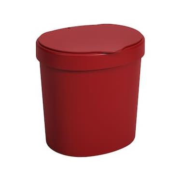 Imagem de Lixeira Coza Basic com Tampa 10906/0465 em Polipropileno – 2,5 L
