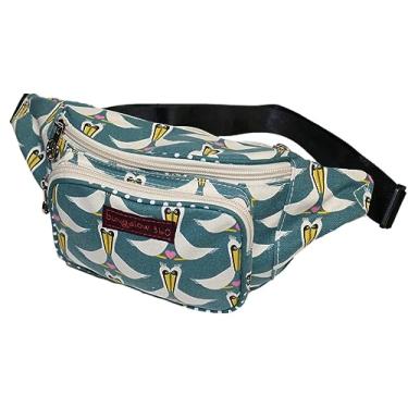 Imagem de BUNGALOW 360 FANNY PACK CINTURA DE QUADRÃO, Pelicano, Mochila estilo pochete