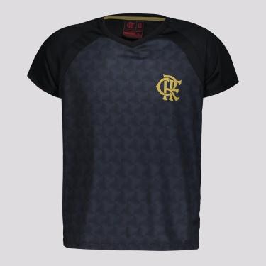 Imagem de Camisa Flamengo Phase Infantil Preta-Unissex