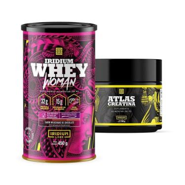 Imagem de Kit Whey Protein Woman 450g + Creatina 150g - Iridium Labs-Unissex