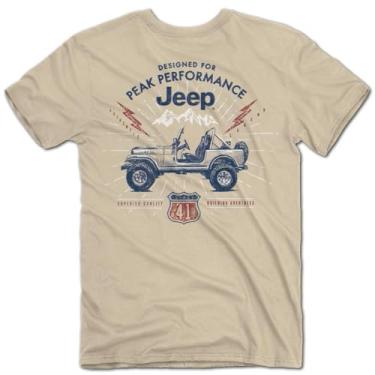 Imagem de Jeep - Camiseta Peak Performance Sand, Arena, 3G